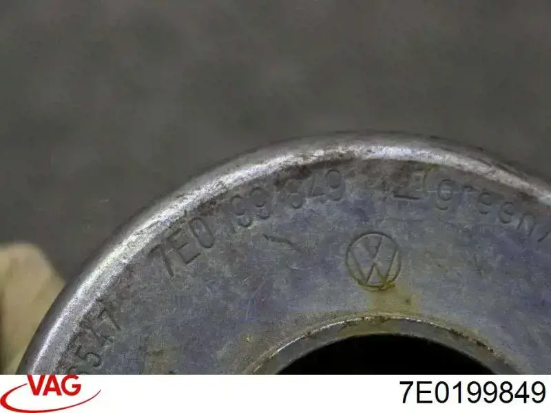 7E0199849 VAG Coxim (suporte) traseiro de motor