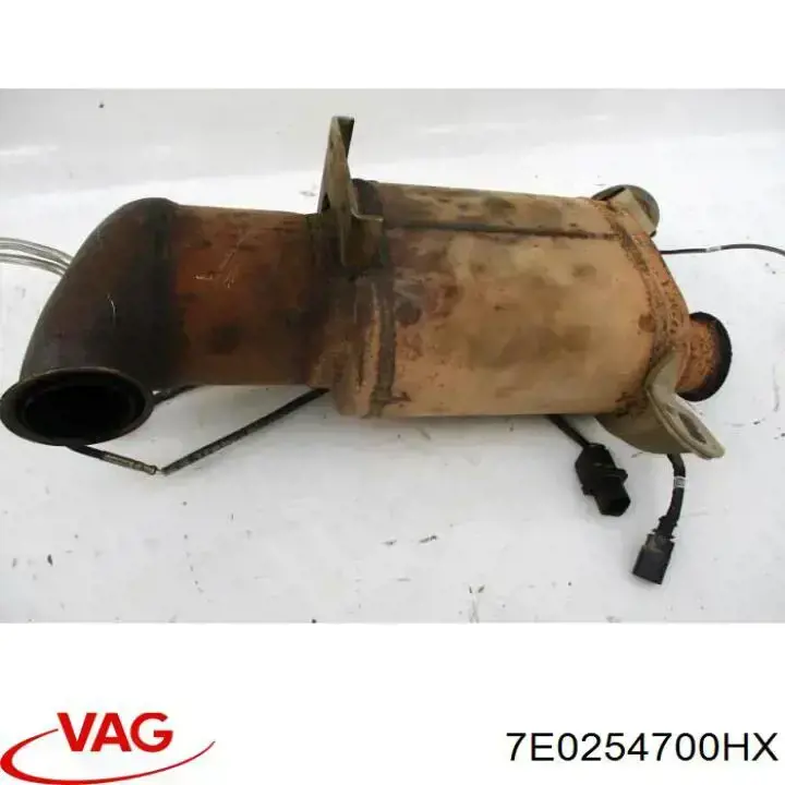 7E0254700HX VAG Filtro de partículas do sistema dos gases de escape