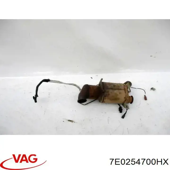 Filtro de partículas do sistema dos gases de escape VAG 7E0254700HX preço, a partir de 562,43 USD