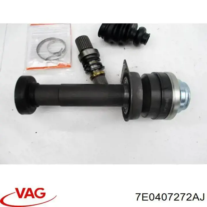 Semieixo (acionador) dianteiro direito VAG 7E0407272R preço, a partir de 170,26 USD