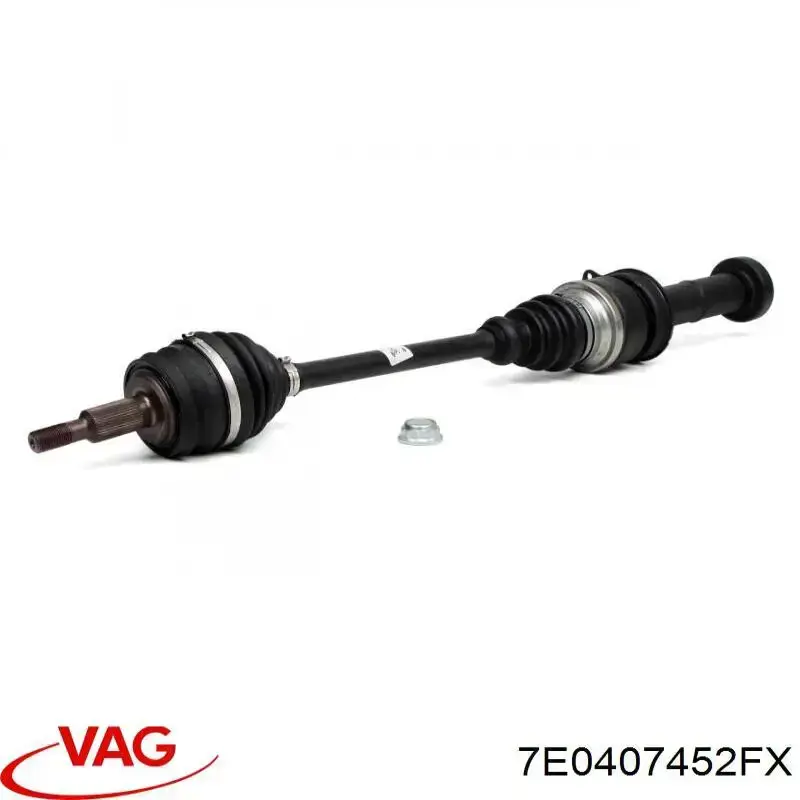 Compre 7E0407452FX VAG Semieixo (acionador) dianteiro direito