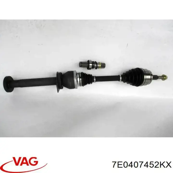 7E0407452KX VAG Semieixo (acionador) dianteiro direito