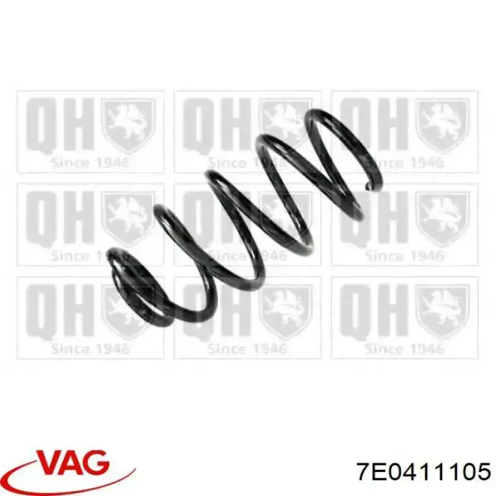 Compre 7E0411105 VAG Mola dianteira