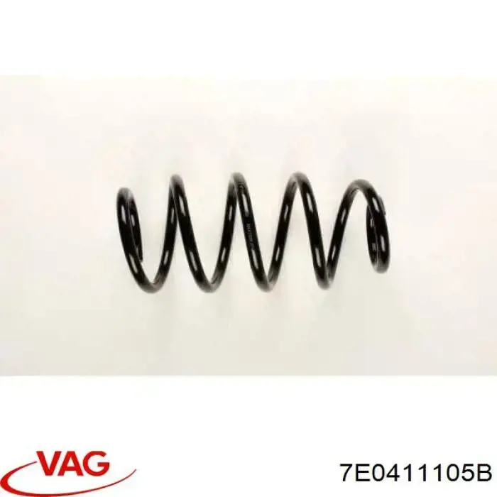 Compre 7E0411105B VAG Mola dianteira