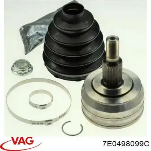 7E0498099C VAG Junta homocinética externa dianteira