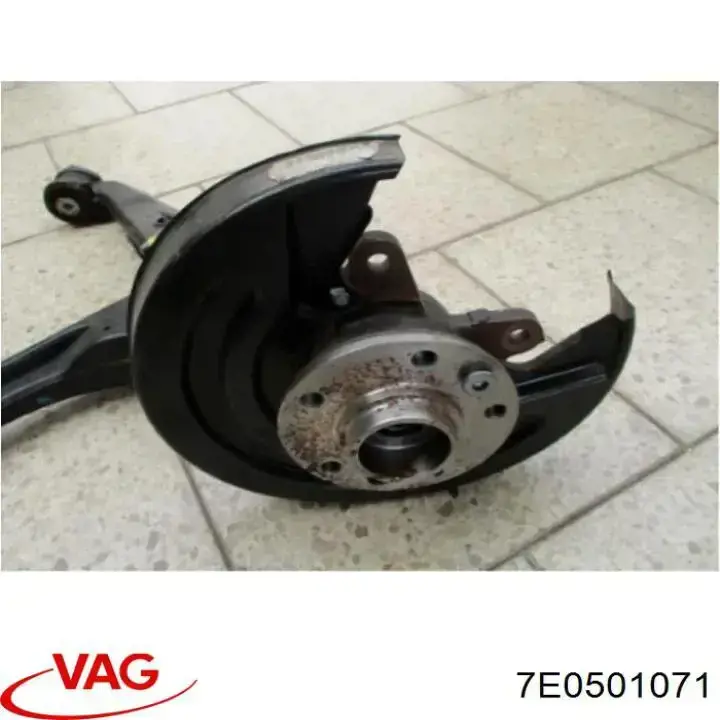 Braço oscilante inferior esquerdo de suspensão traseira VAG 7E0501071 preço, a partir de 368,39 USD