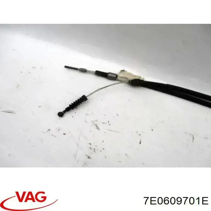 Compre 7E0609701E VAG Cabo traseiro direito/esquerdo do freio de estacionamento