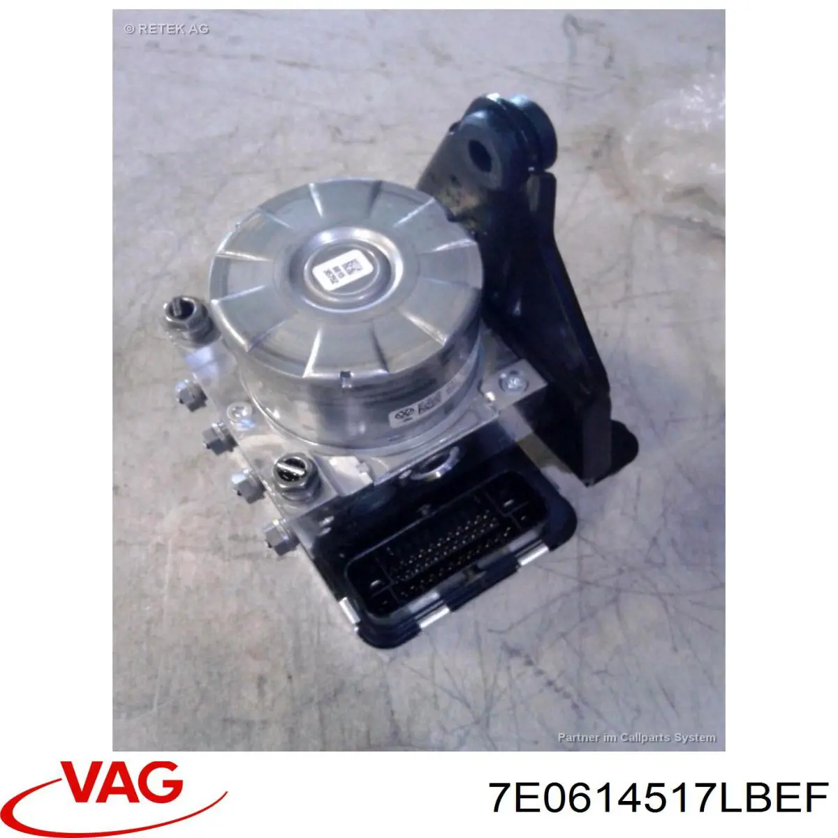 7E0614517LBEF VAG Unidade hidráulico de controlo ABS
