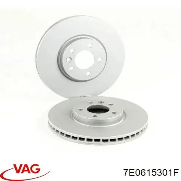 Compre 7E0615301F VAG Disco do freio dianteiro