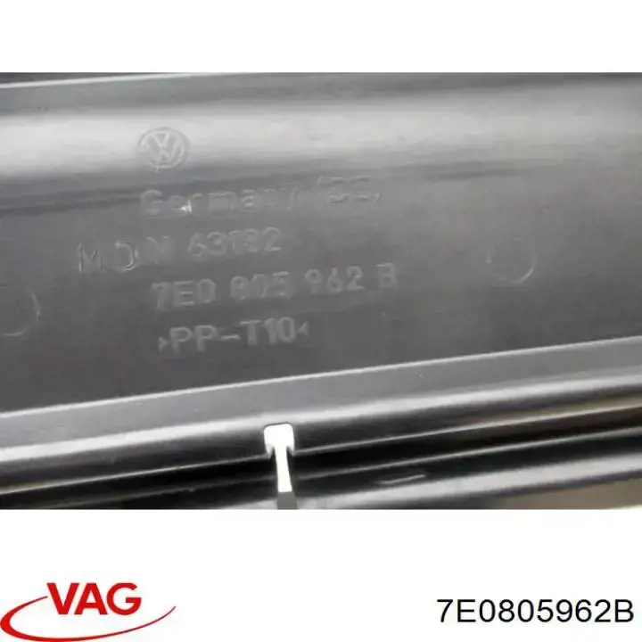 Compre 7E0805962B VAG Conduto de ar (defletor) inferior do radiador