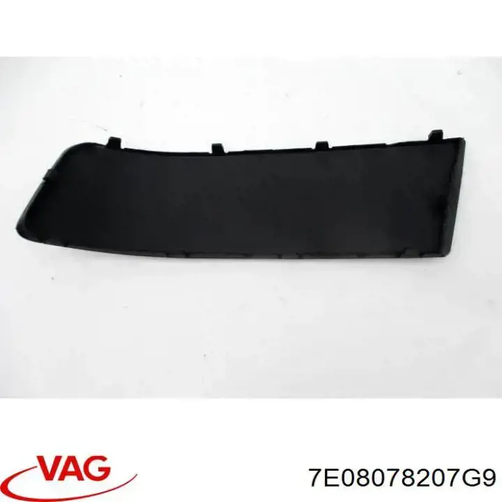 Moldura direita do pára-choque dianteiro VAG 7E08078207G9 preço, a partir de 30,85 USD