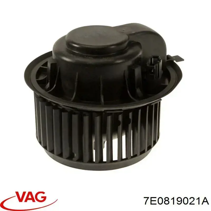 7E0819021A VAG Motor traseiro de ventilador de forno (de aquecedor de salão)