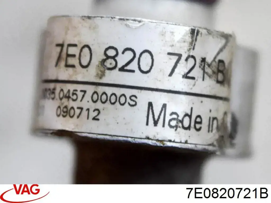 Compre 7E0820721B VAG Mangueira de aparelho de ar condicionado, desde o compressor até o radiador