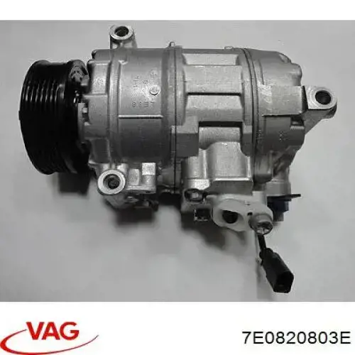 7E0820803E VAG Compressor de aparelho de ar condicionado
