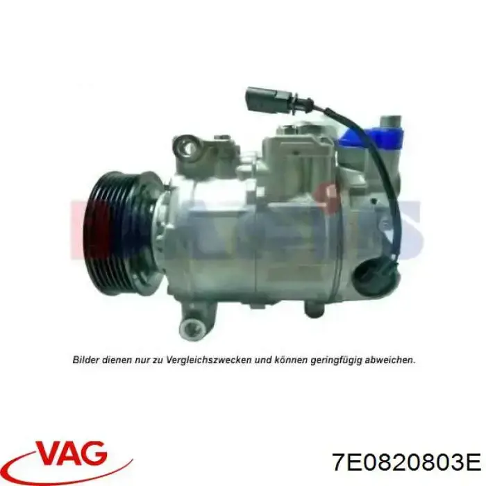 Compressor de aparelho de ar condicionado VAG 7E0820803E preço, a partir de 377,15 USD