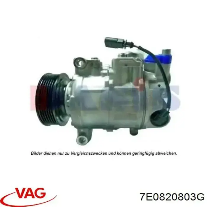 Compressor de aparelho de ar condicionado VAG 7E0820803G preço, a partir de 399,68 USD