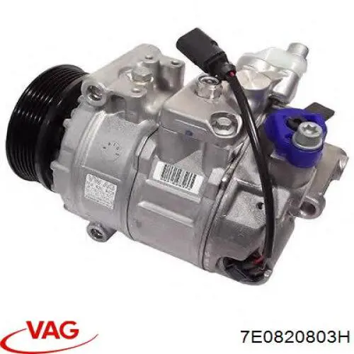 7E0820803H VAG Compressor de aparelho de ar condicionado
