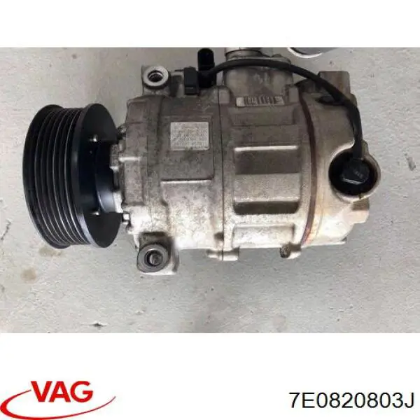 7E0820803J VAG Compressor de aparelho de ar condicionado