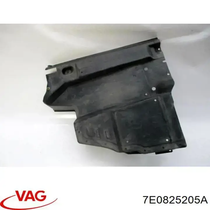 7E0825205A VAG Proteção dianteira esquerda de fundo