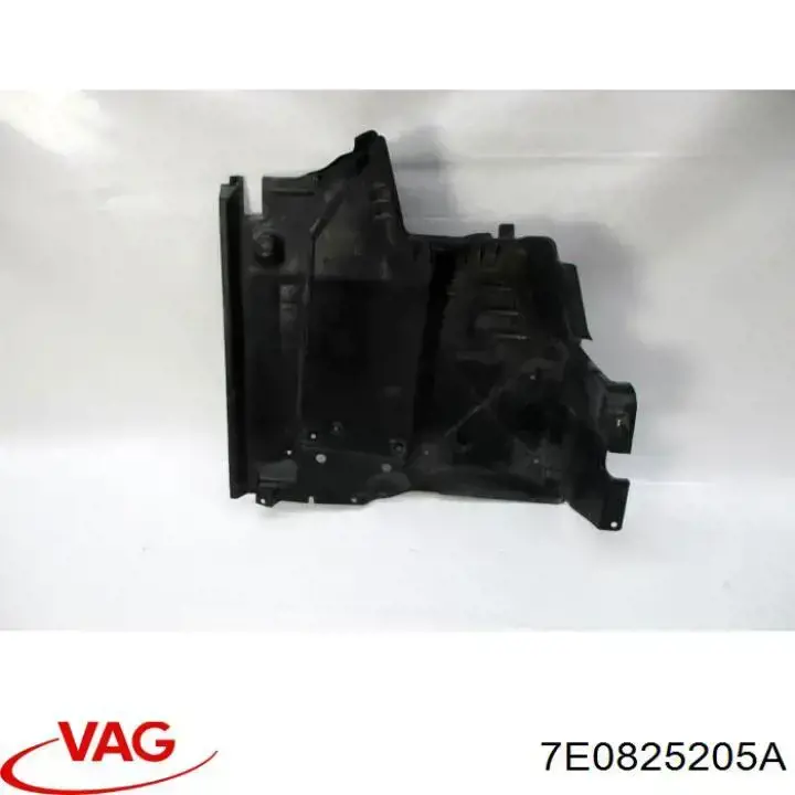 7E0825205A VAG Proteção dianteira esquerda de fundo