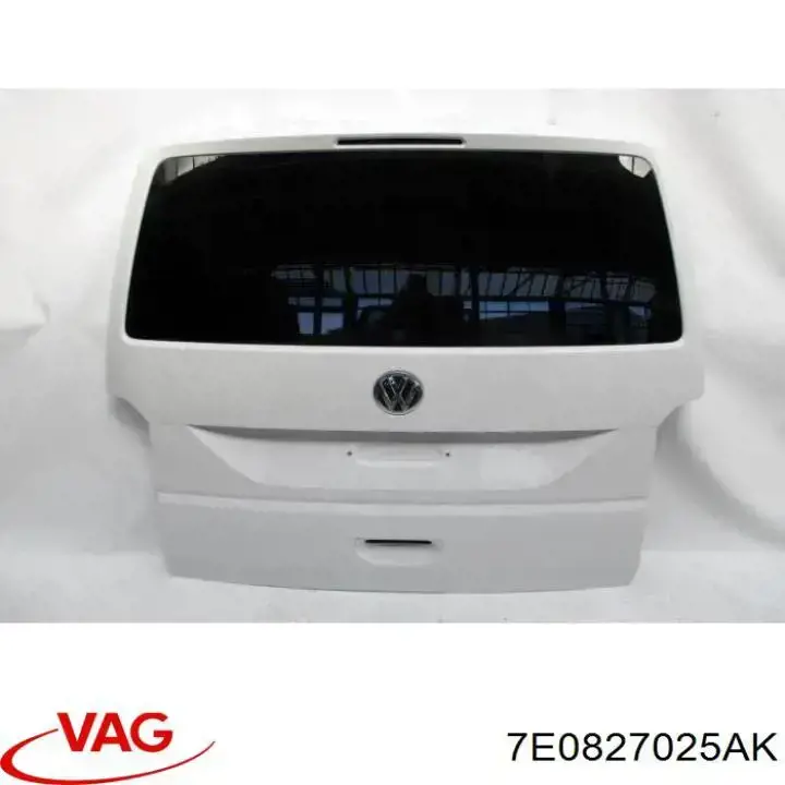 7E0827025AK VAG Porta traseira (3ª/5ª porta-malas (tampa de alcapão)