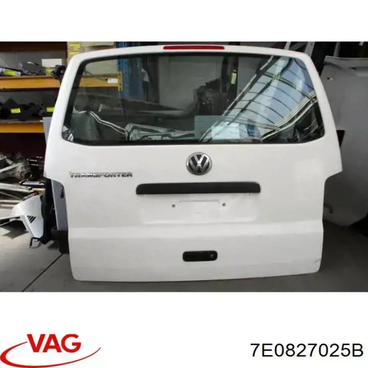 7E0827025F VAG Porta traseira (3ª/5ª porta-malas (tampa de alcapão)