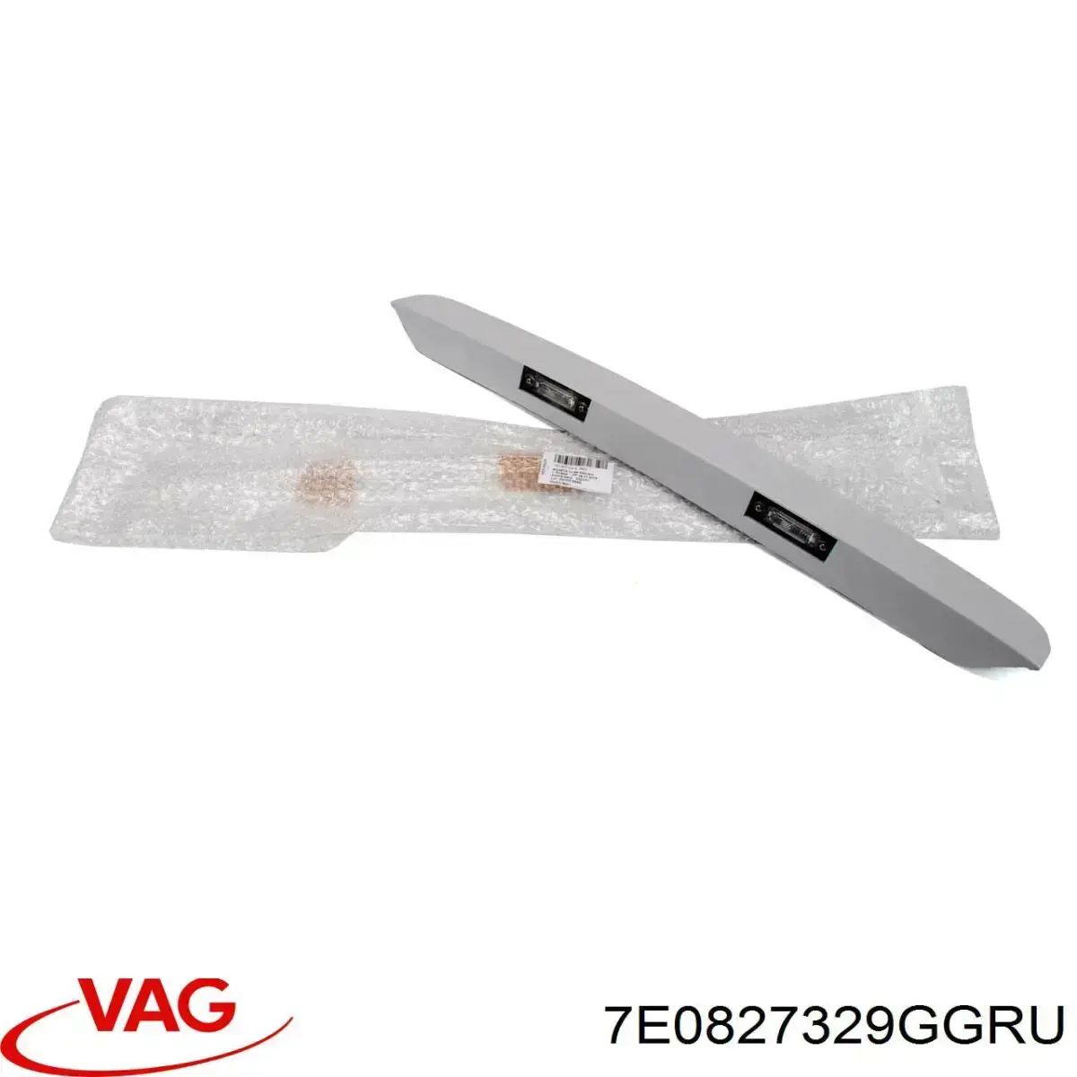 Placa sobreposta de porta-malas (de 3ª/5ª porta traseira) VAG 7E0827329GGRU preço, a partir de 96,03 USD