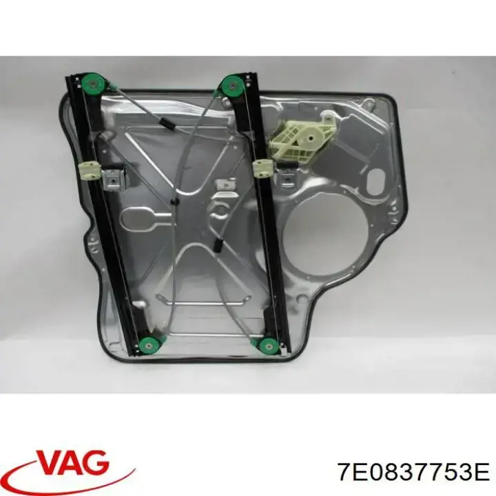 Mecanismo de acionamento de vidro da porta dianteira esquerda VAG 7E0837753E preço, a partir de 103,11 USD