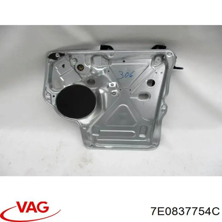 Mecanismo de acionamento de vidro da porta dianteira direita VAG 7E0837754C preço, a partir de 166,85 USD
