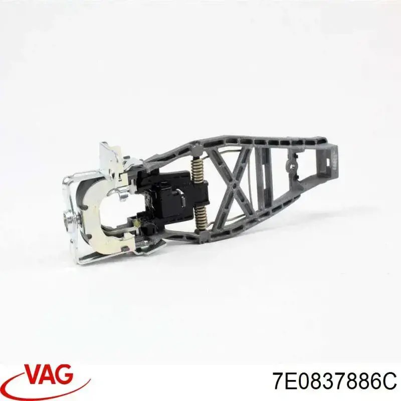 Suporte de maçaneta externa da porta dianteira direita VAG 7E0837886C preço, a partir de 69,81 USD