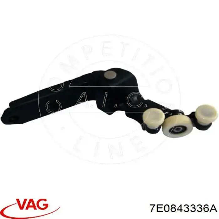 Compre 7E0843336A VAG Rolo direito central da porta lateral (deslizante)