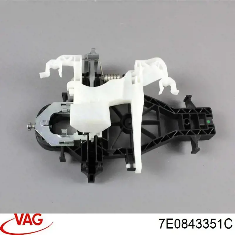 7E0843351C VAG Suporte da maçaneta externa da porta corrediça esquerda