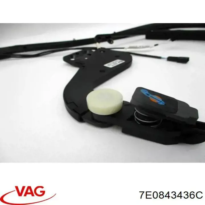 7E0843436C VAG Rolo direito superior da porta lateral (deslizante)
