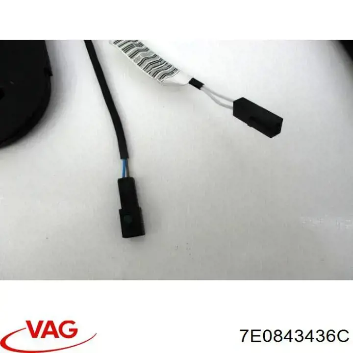 Compre 7E0843436C VAG Rolo direito superior da porta lateral (deslizante)