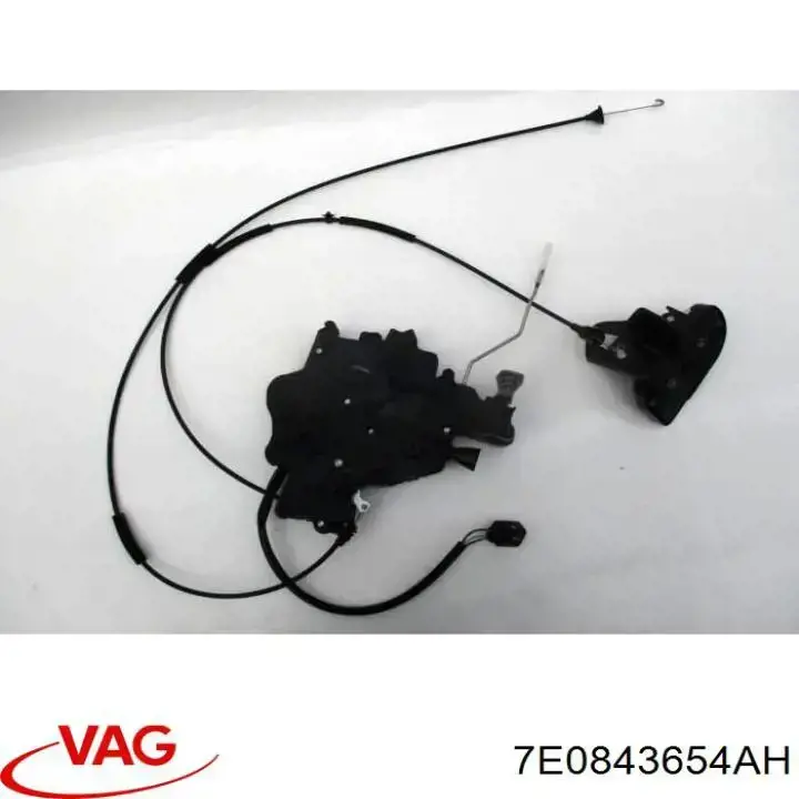 7E0843654AH VAG Fecho da porta lateral deslizante direita