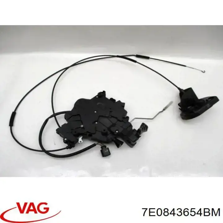 Fecho da porta lateral deslizante direita VAG 7E0843654BM preço, a partir de 212,82 USD