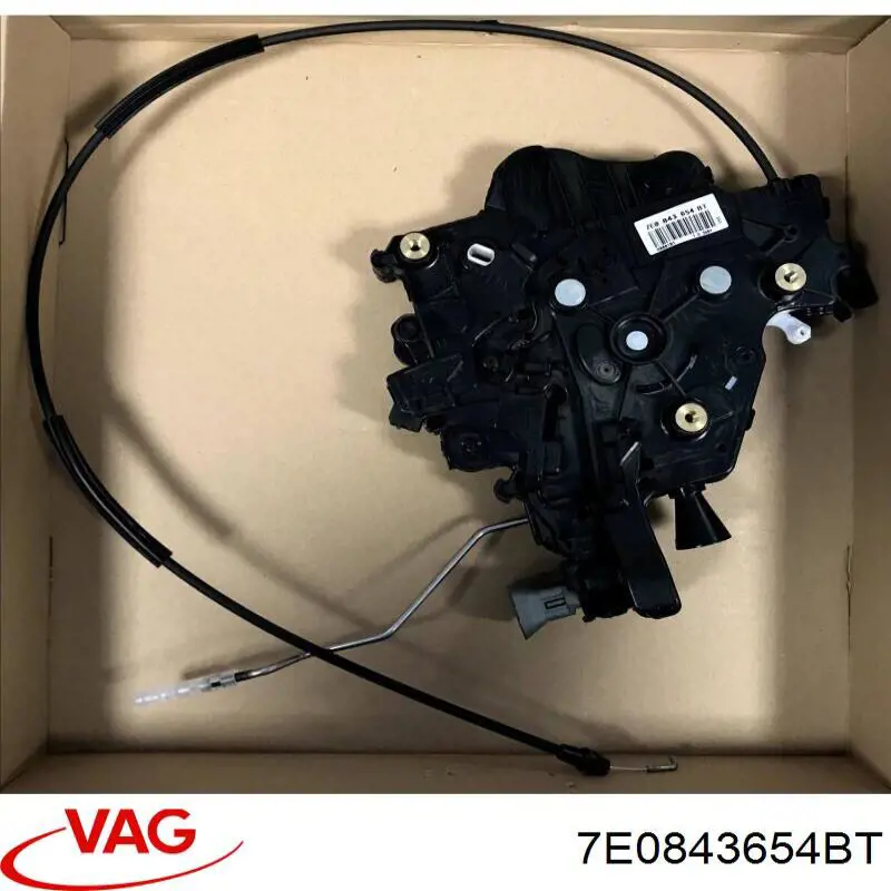 Compre 7E0843654F VAG Fecho da porta lateral deslizante direita