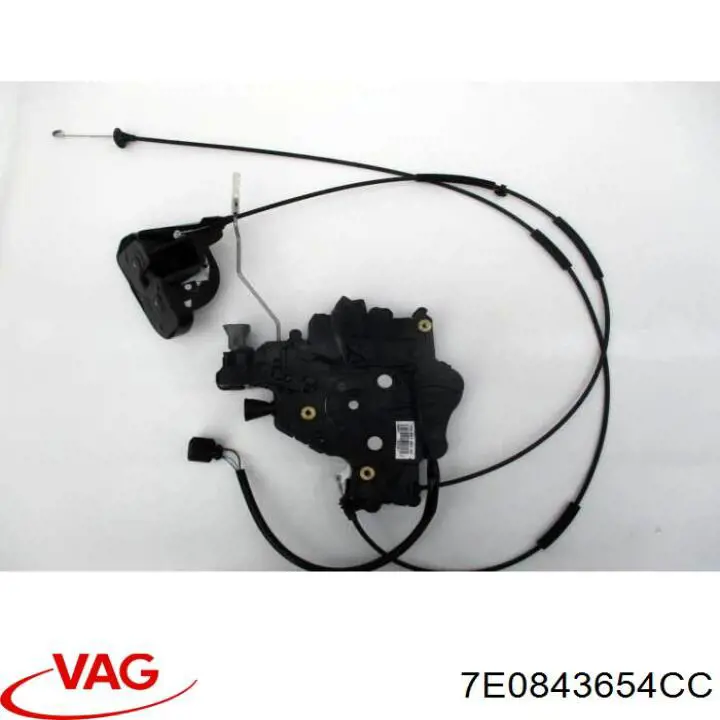 7E0843654CC VAG Fecho da porta lateral deslizante direita