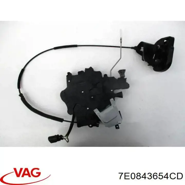 Fecho da porta lateral deslizante direita VAG 7E0843654CD preço, a partir de 281,80 USD