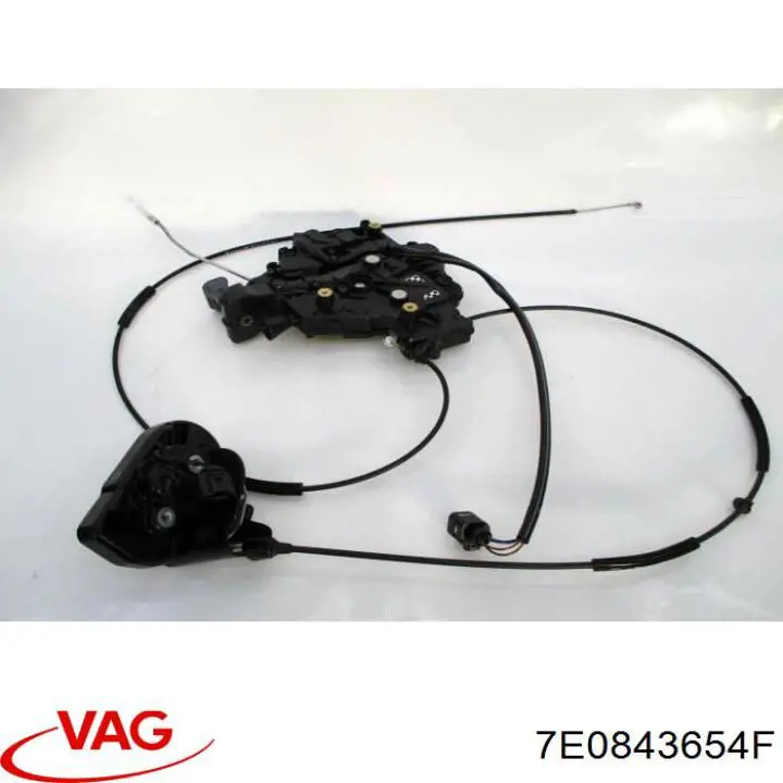 Fecho da porta lateral deslizante direita VAG 7E0843654F preço, a partir de 116,66 USD