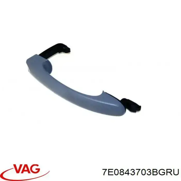 Maçaneta externa da porta lateral (deslizante) VAG 7H0843703DGRU preço, a partir de 12,24 USD