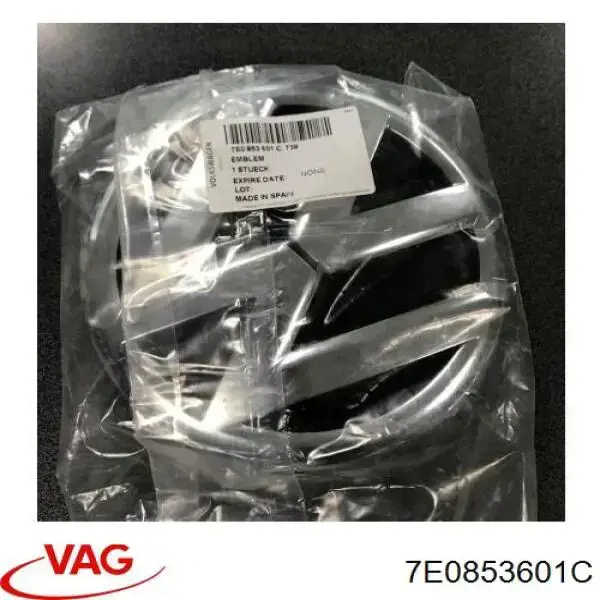 Emblema de grelha do radiador VAG 7E0853601C preço, a partir de 62,80 USD