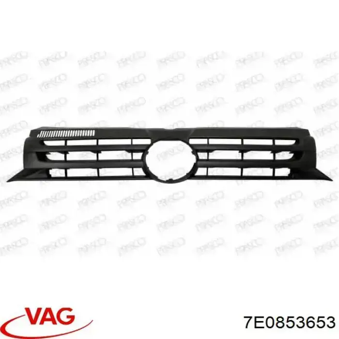 Grelha do radiador VAG 7E0853653 preço, a partir de 100,73 USD