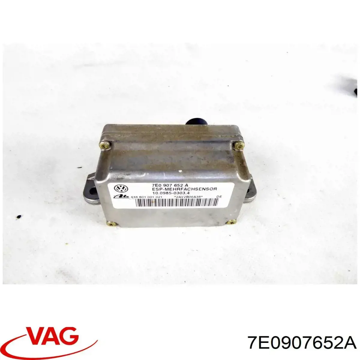 Sensor de aceleração transversal (ESP) VAG 7E0907652A preço, a partir de 40,93 USD