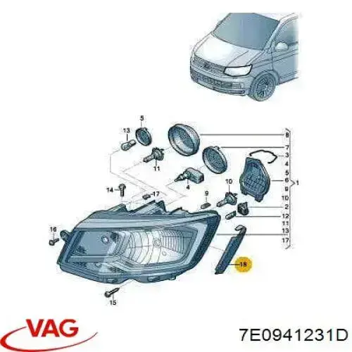  VAG 7E0941231D preço, a partir de 36,00 USD