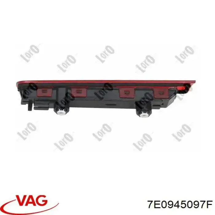 7E0945097F VAG Sinal de parada traseiro adicional