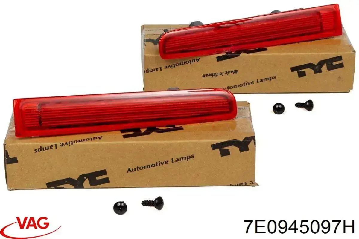Sinal de parada traseiro adicional 7E0945097H VAG