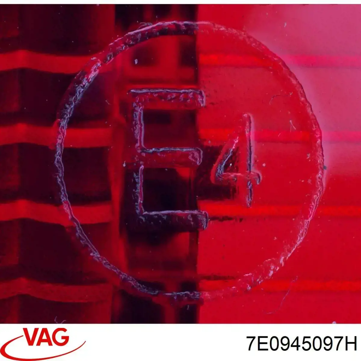 Sinal de parada traseiro adicional 7E0945097H VAG
