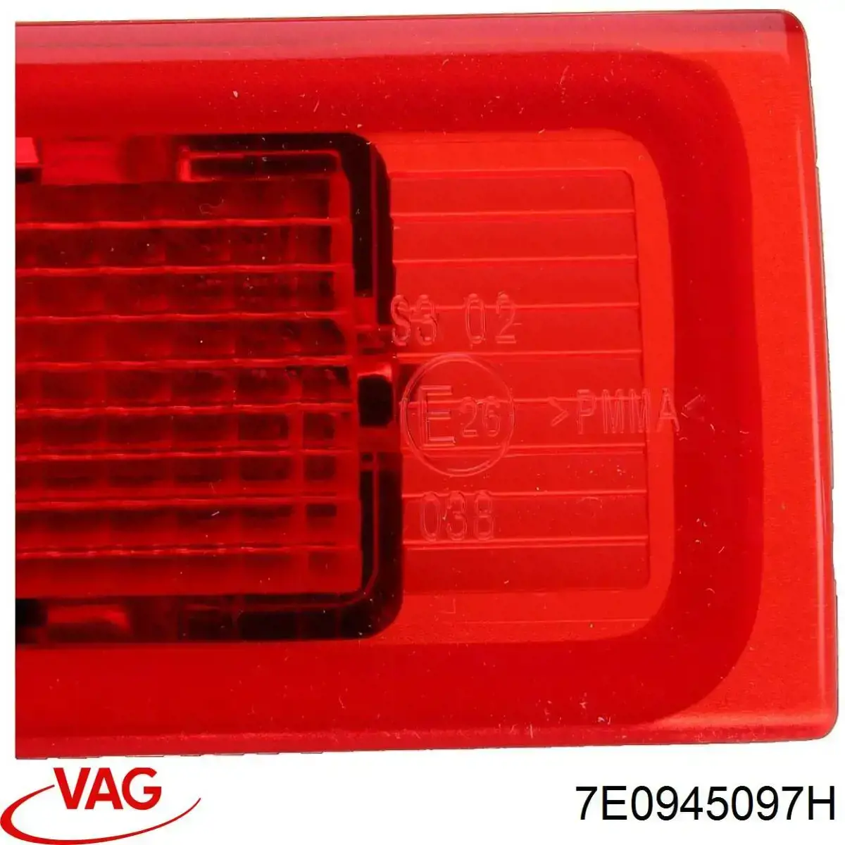 7E0945097H VAG Sinal de parada traseiro adicional