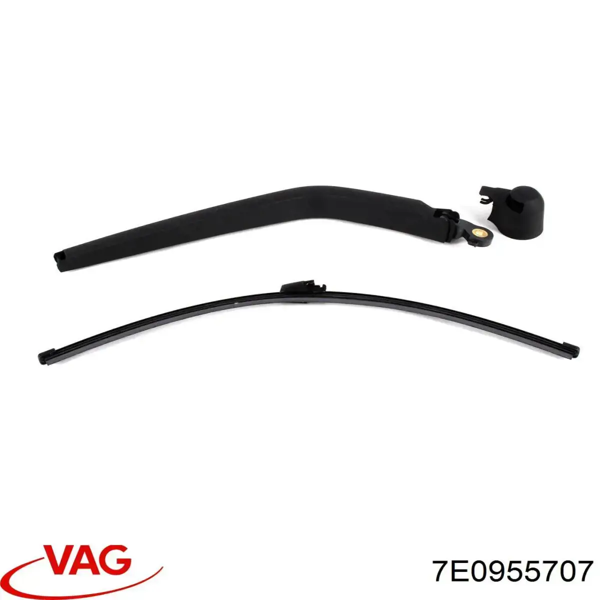 Compre 7E0955707 VAG Braço de limpa-pára-brisas de vidro traseiro